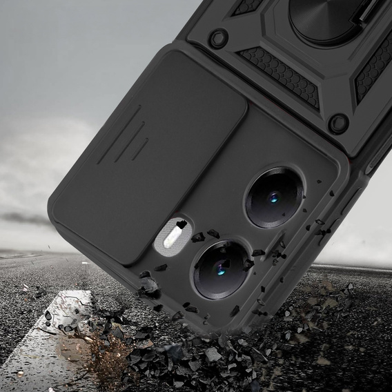 Pouzdro pro Xiaomi Poco X7 Pro 5G, CamShield Slide, černé