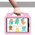 Dětské pouzdro pro iPad mini 7.9" 2019/2015/2014/2013/2012 (5/4/3/2/1 gen.), Cute Patterns, se stojánkem, růžové