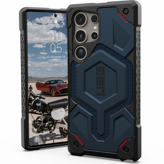 Pouzdro Urban Armor Gear pro Galaxy S24 Ultra , Monarch Pro MagSafe, černé