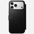 Pouzdro Nomad pro iPhone 17 Pro Max, Modern Leather Folio, černé