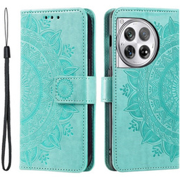 Klopové pouzdro pro OnePlus 12 5G, Mandala, zelené