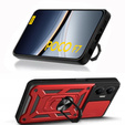 Pouzdro pro Xiaomi Poco F7, CamShield Slide, červené