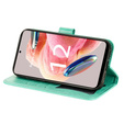 Klopové pouzdro pro Xiaomi Redmi Note 12 4G, Mandala Flower, zelené