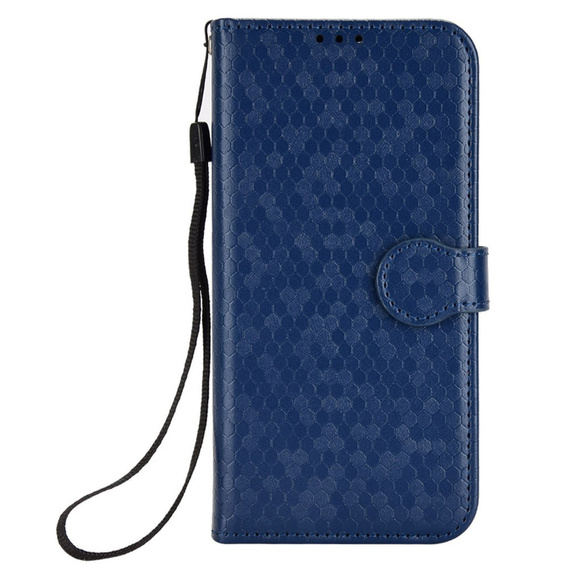 Flipové pouzdro pro Motorola Moto G86 Power 5G, Wallet Rhombus, modré