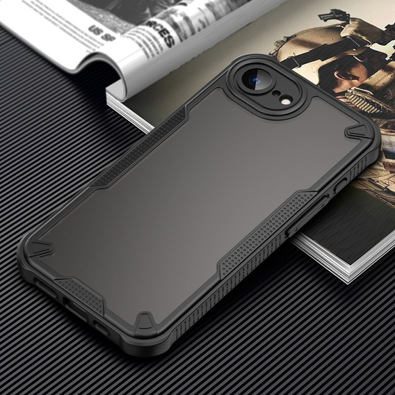 Pouzdro pro Iphone 16E, Armor Frosted Case, černé