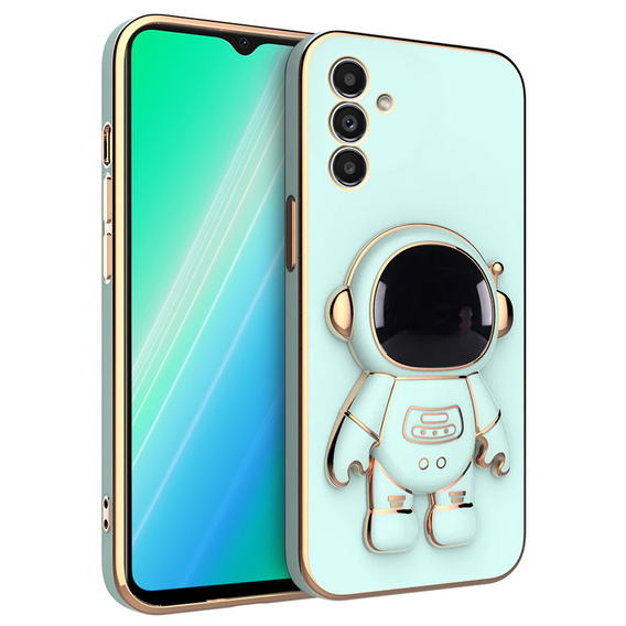 Pouzdro pro Samsung Galaxy A34 5G, Astronaut, zelené