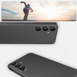 2x ERBORD OPTIK Pro tvrzené sklo pro fotoaparát Samsung Galaxy A55, černé
