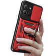 Pouzdro pro Motorola Moto G15 / Motorola Moto G15 Power, CamShield Slide, červené