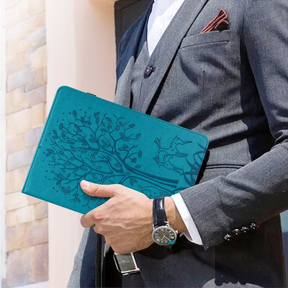 Flipové pouzdro pro Amazon Kindle Paperwhite 5 (2021), tree, modré