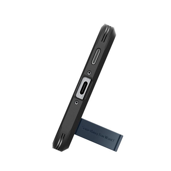 Pouzdro Spigen pro Samsung Galaxy A56 5G, Tough Armor Mag MagSafe, námořnicky modré + 9H tvrzené sklo