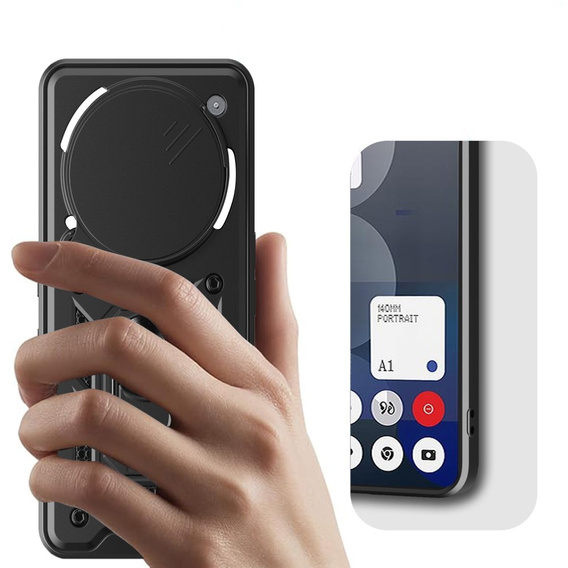 Pouzdro pro Nothing Phone 3A Pro, CamShield Slide, černé