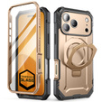 Pouzdro Supcase pro iPhone 17 Pro Max, Unicorn Beetle Grip Pro Mag, Desert Gold