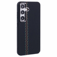 Pouzdro pro Samsung S25, Carbon Fiber MagSafe, černé