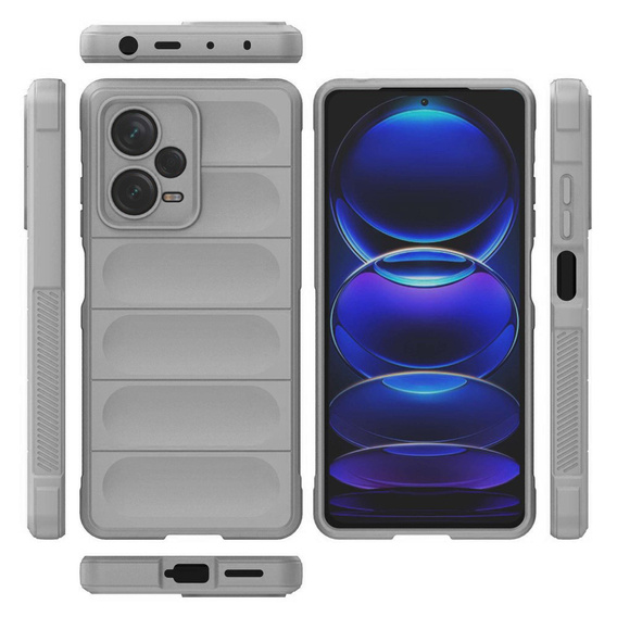 Pouzdro pro Xiaomi Redmi Note 12 Pro+ 5G, Gaming Shockproof, šedé