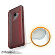 Pouzdro Urban Armor Gear pro Samsung Galaxy S9, Plyo, červené