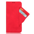Klopové pouzdro pro Infinix Hot 30, Card Slot, červené