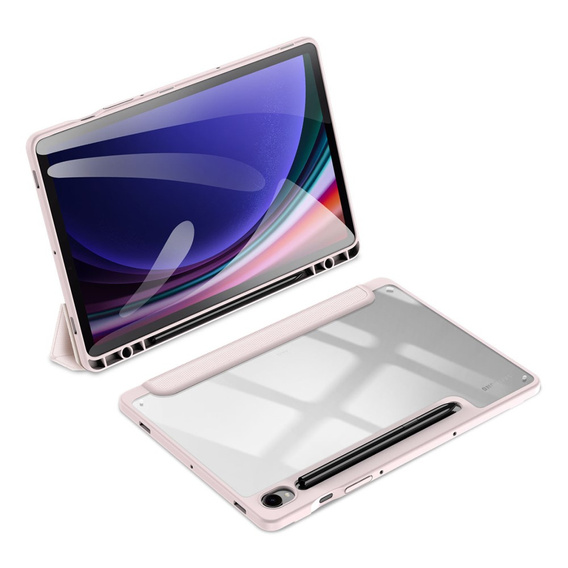 Pouzdro pro Samsung Galaxy Tab S10 Lite / S10 FE / S9 FE, Dux Ducis TOBY, růžové