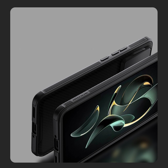 Pouzdro pro Xiaomi 13T/13T Pro, obrněné Nillkin, CamShield Pro, černé