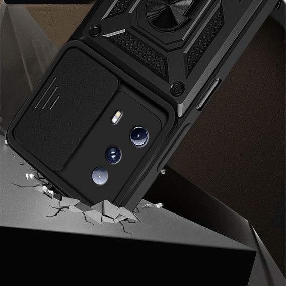 Pouzdro pro Xiaomi 13 Lite, CamShield Slide, černé