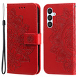 Klopové pouzdro pro Samsung Galaxy A54 5G, Mandala Flower, červené