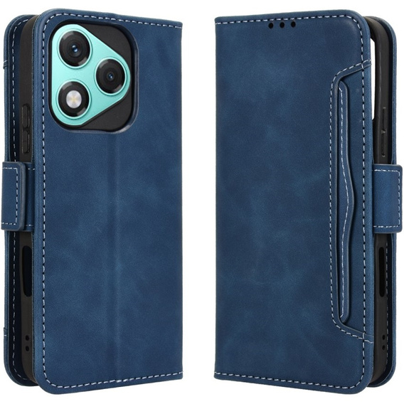Klopové pouzdro pro Honor 400 Lite, Card Slot, námořnicky modré