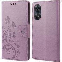 Klopové pouzdro pro Oppo Reno8 T 4G, Mandala Flower, fialové