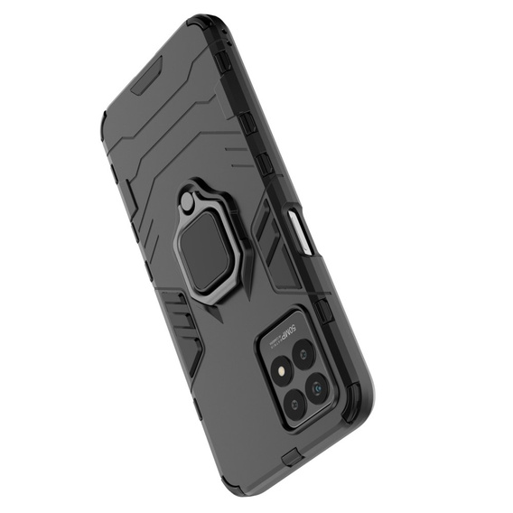 Pouzdro pro Realme 8i, Kickstand Ring, černé