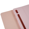 Pouzdro + klávesnice Samsung Galaxy Tab S7 T870/T875 / S8, Pen Slot, růžové rose gold