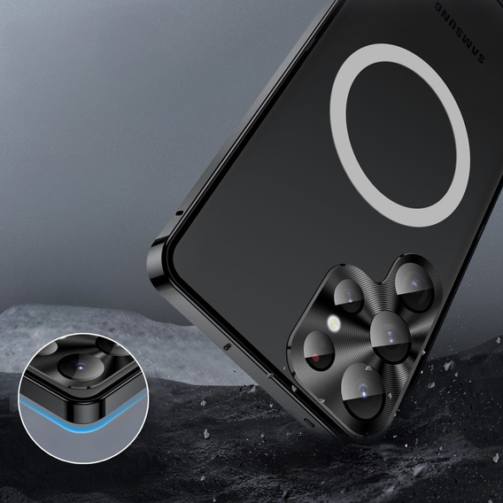 Ochranné pouzdro na fotoaparát pro Samsung Galaxy S25 Ultra, CamShield MagSafe, černé