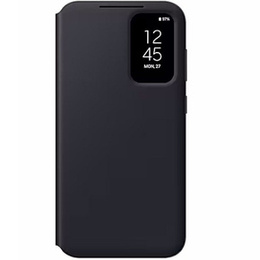 Originální pouzdro Samsung pro Galaxy S23 FE, S View Wallet Cover, černé