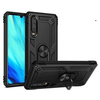 Pancéřové pouzdro pro Huawei P30, Nox Case Ring, černé