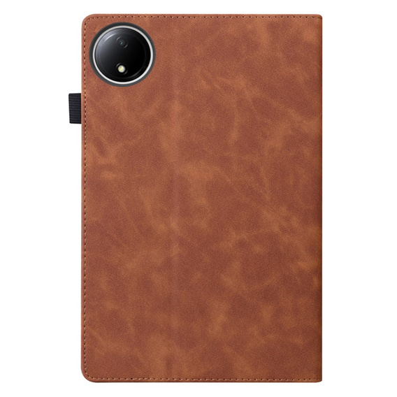 Pouzdro pro Xiaomi Redmi Pad SE 8.7, Classic, s prostorem pro stylus, hnědé