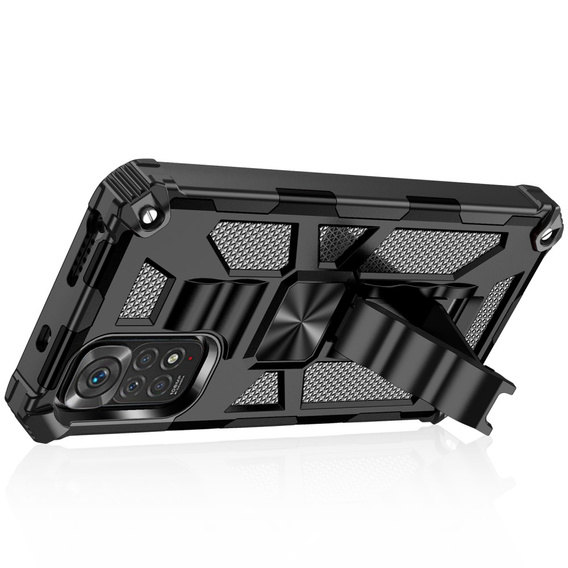 Pouzdro pro Xiaomi Redmi Note 11 / 11S, Armor Kickstand, černé