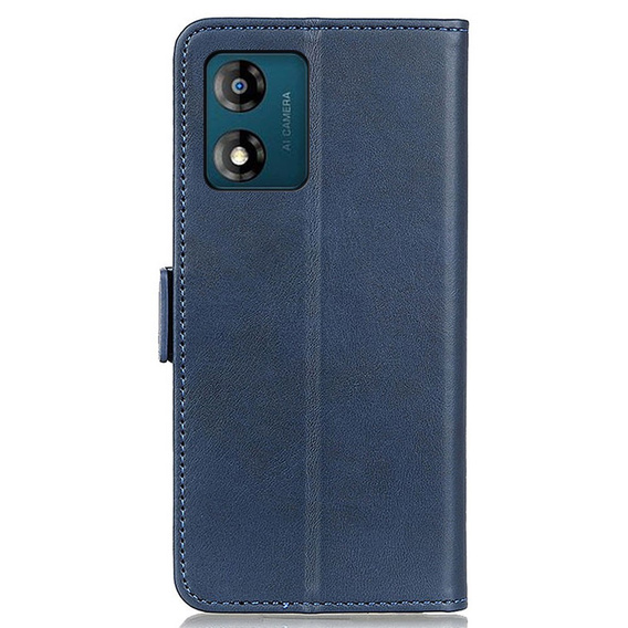 Klopové pouzdro pro Motorola Moto E13, Wallet, modré