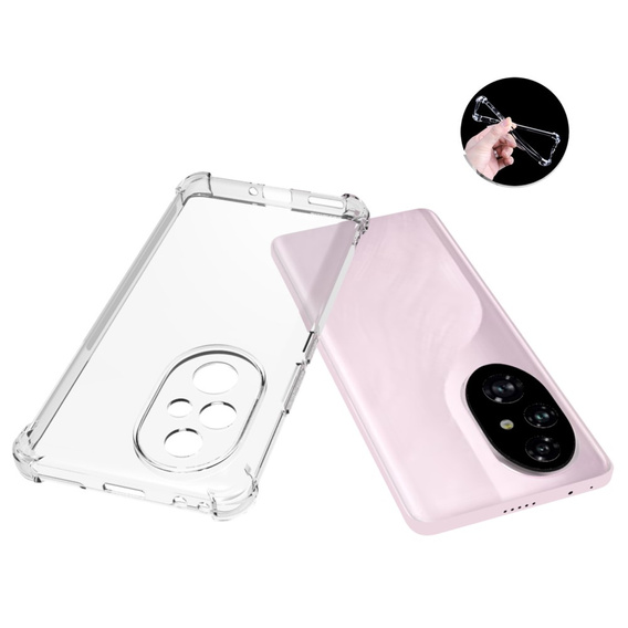 Pouzdro pro Honor 200 Pro 5G, Dropproof, průhledné