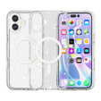 Pouzdro pro iPhone 17, pro MagSafe, třpytivé, průhledné
