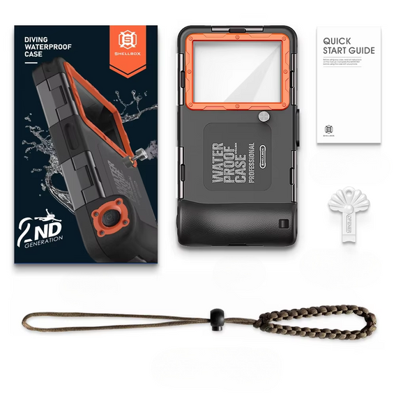 Vodotěsné pouzdro Shellbox 2. generace pro smartphony 4,7–6,7 palce