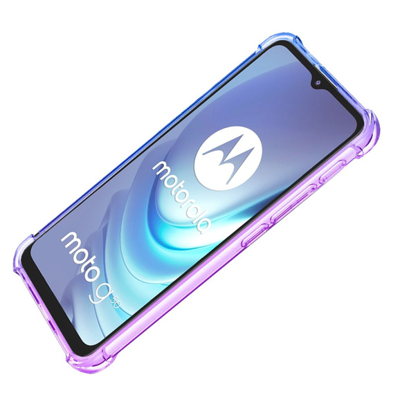 Pouzdro pro Motorola Moto G50, Gradient Dropproof, modré