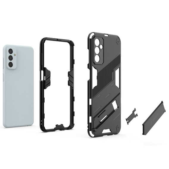 Pouzdro pro Samsung Galaxy M13 4G, Military kickstand, černé