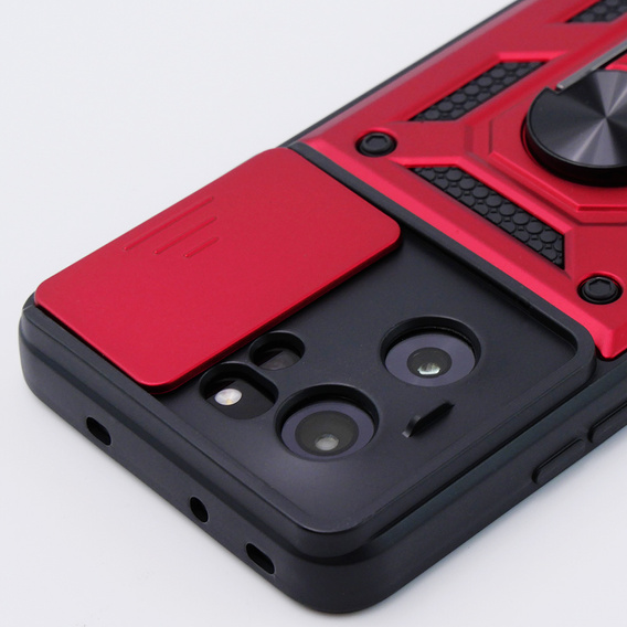 Pouzdro pro Xiaomi 13T / 13T Pro, CamShield Slide, červené