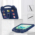Dětské pouzdro pro Lenovo Tab TB311FU, Cute Patterns, se stojánkem, námořnicky modré