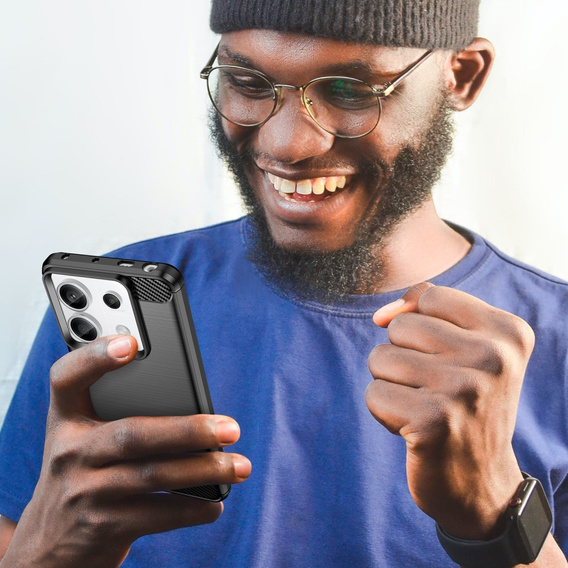 Pouzdro pro Xiaomi Redmi Note 13 Pro 5G, Carbon, černé