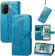 Klopové pouzdro pro Xiaomi Redmi A5, Butterfly, modré