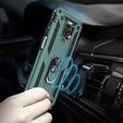 Pancéřové pouzdro pro Xiaomi Redmi Note 9S / 9 Pro, Nox Case Ring, zelené