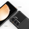 Pouzdro pro Samsung Galaxy A55 5G, Card Holder Kickstand, černé