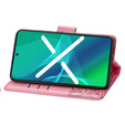 Klopové pouzdro pro Samsung Galaxy M53 5G, Butterfly, růžové