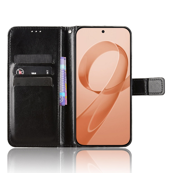 Pouzdro s klopou Crazy Horse Wallet pro Xiaomi Poco F8 Ultra