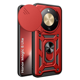 Pevné pouzdro CamShield Slide s krytem fotoaparátu a kroužkem pro Honor Magic 8 Lite