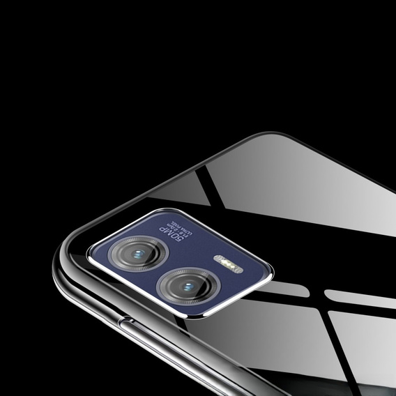 Pouzdro MOFI pro Motorola Moto G73 5G, tenké, průhledné
