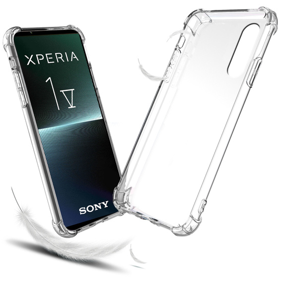 Pouzdro pro Sony Xperia 1 V, Dropproof, průhledné